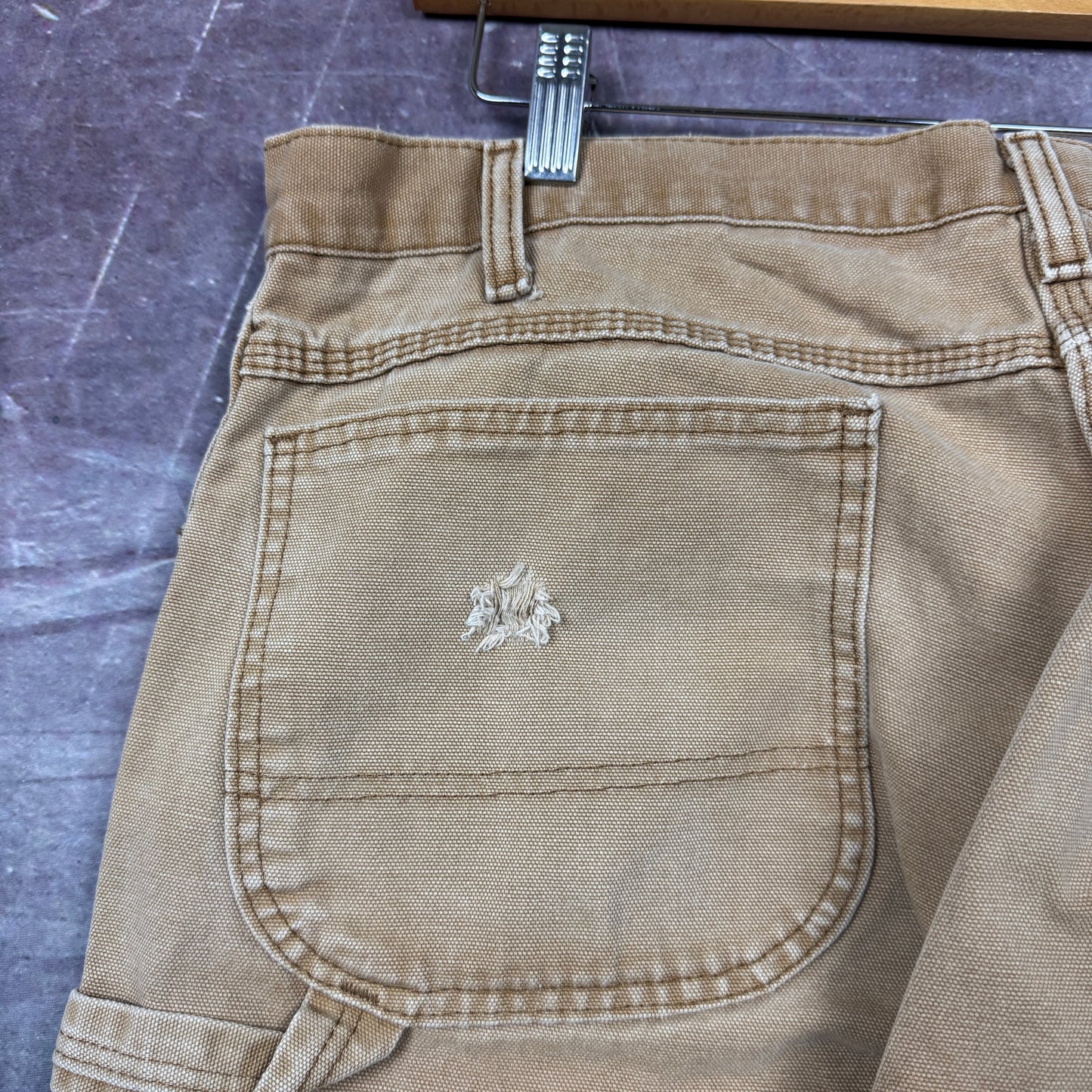 Early 00s Tan Brown Dickies Carpenter Work Pants 36x30.5 2147