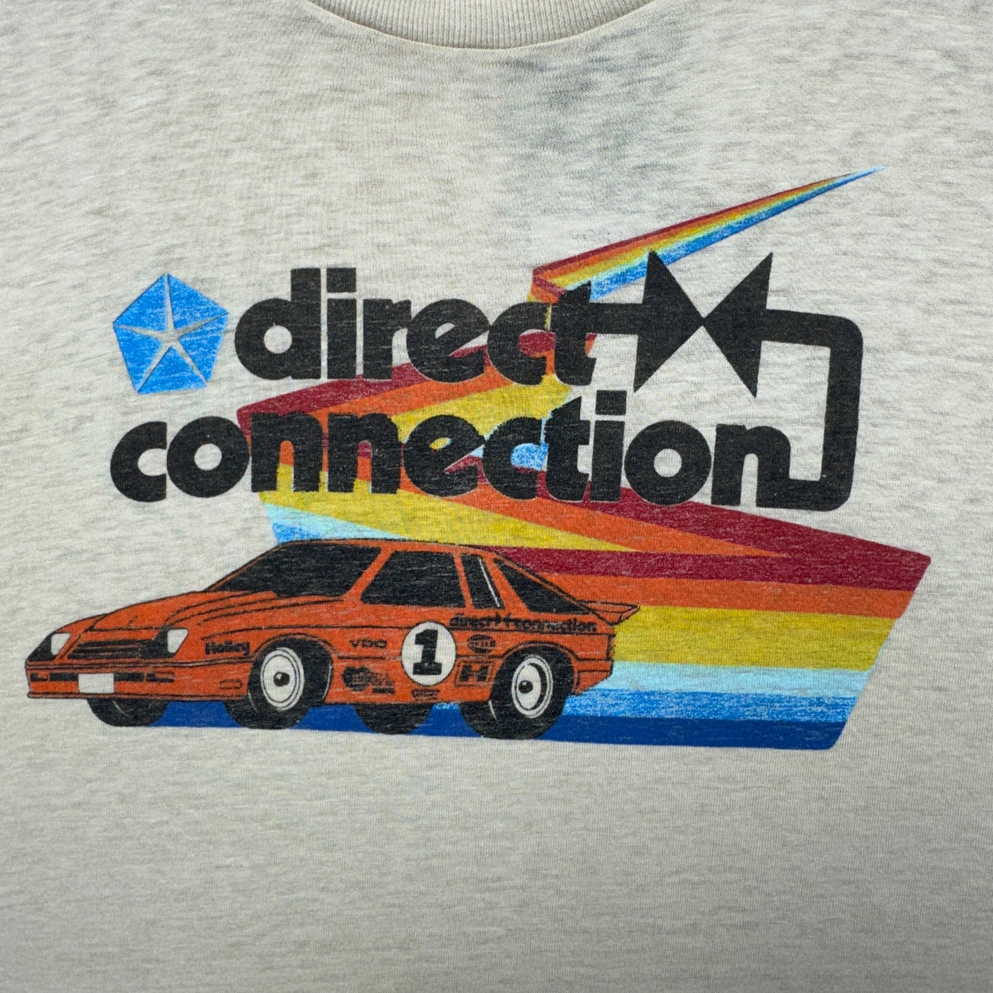 80s Brown Mopar Direct Connection Shirt 3981