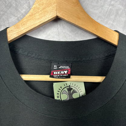 90s Black Lamborghini Countach Police Shirt 3868