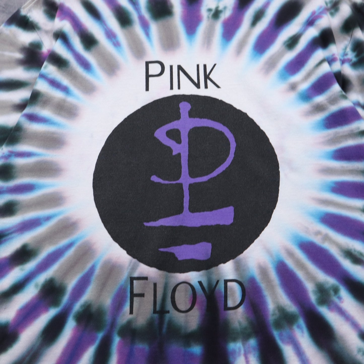 90s Purple Tie Dye Pink Floyd Division Bell Shirt 4928