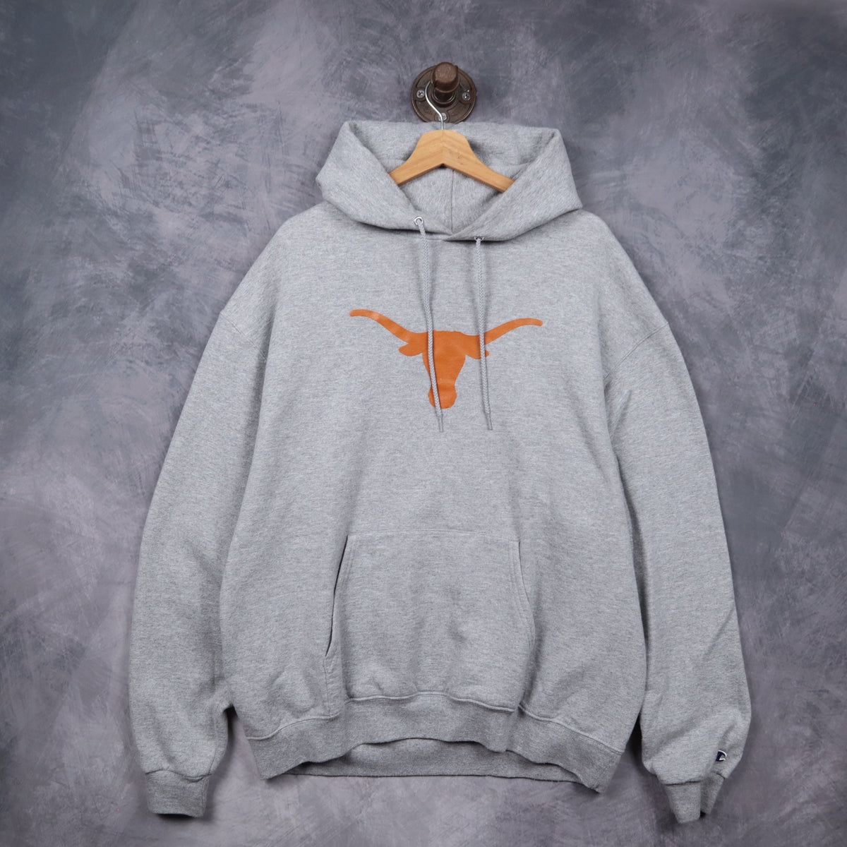 00s Grey Texas Longhorns Champion Hoodie 5637