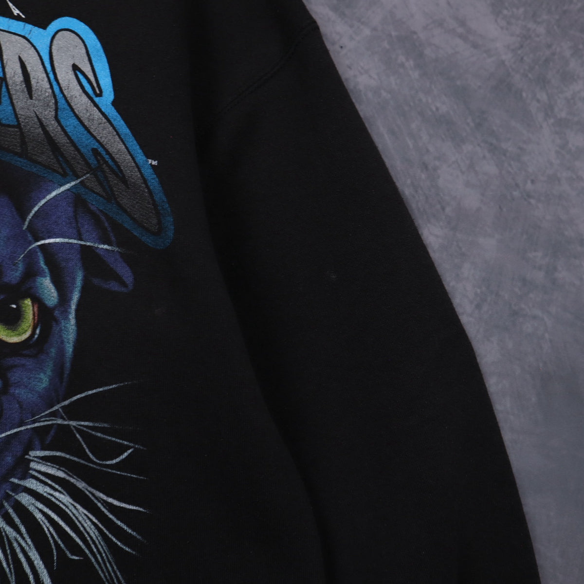 1993 Black Carolina Panthers Crewneck Sweatshirt 6533