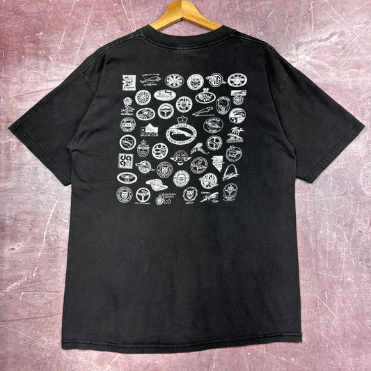 90s Black Jaguar Shirt 3841