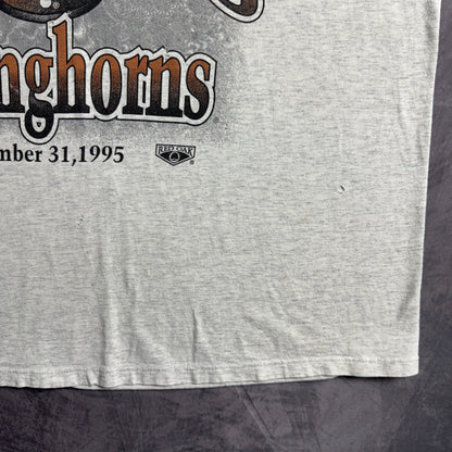 1995 Grey Texas Longhorns Nokia Sugar Bowl Shirt 4555