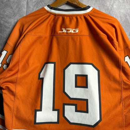 00s Orange Texas Longhorns #19 Hockey Jersey 4619