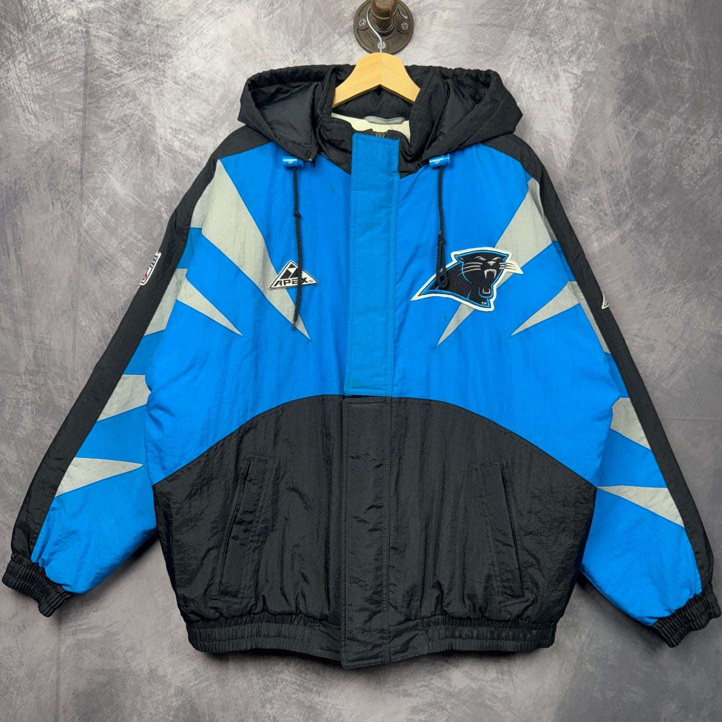 90s Blue Carolina Panthers Apex Jacket 4068