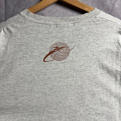 90s Grey Texas Longhorns Reebok Volleyball Shirt 4536