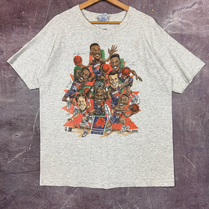 90s Grey Phoenix Suns Shirt 3314