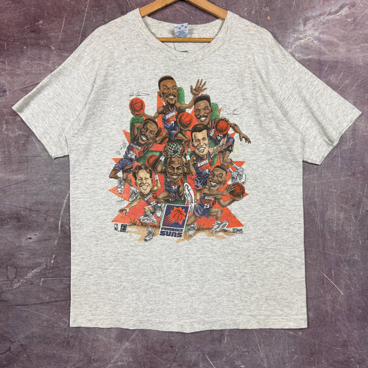 90s Grey Phoenix Suns Shirt 3314