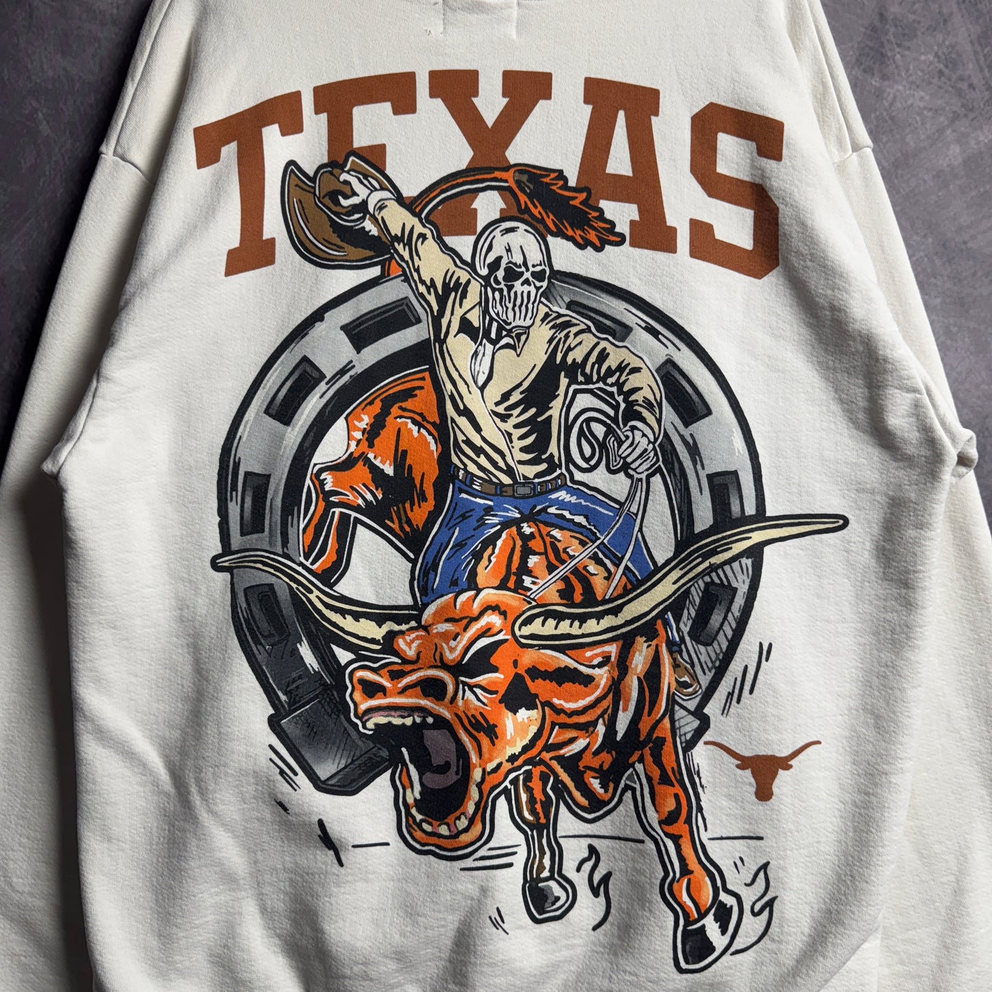 White Texas Longhorns Warren Lotus Hoodie 4464