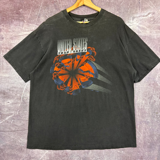 90s Black United States Trap Skeet Shirt 3344
