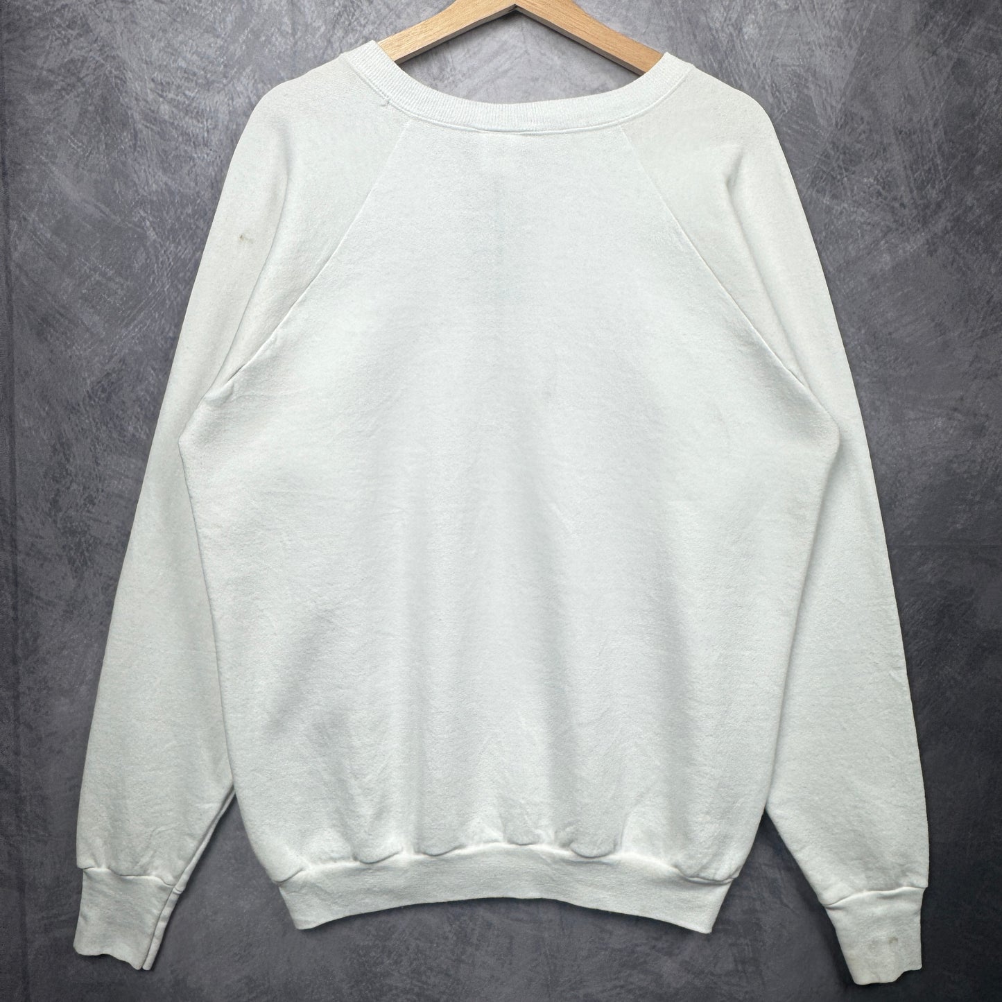 1987 White New York Giants Crewneck Sweatshirt 4111