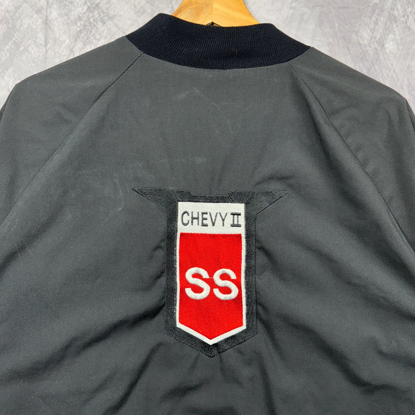 90s Black Chevy SS Bomber Jakcet 4000