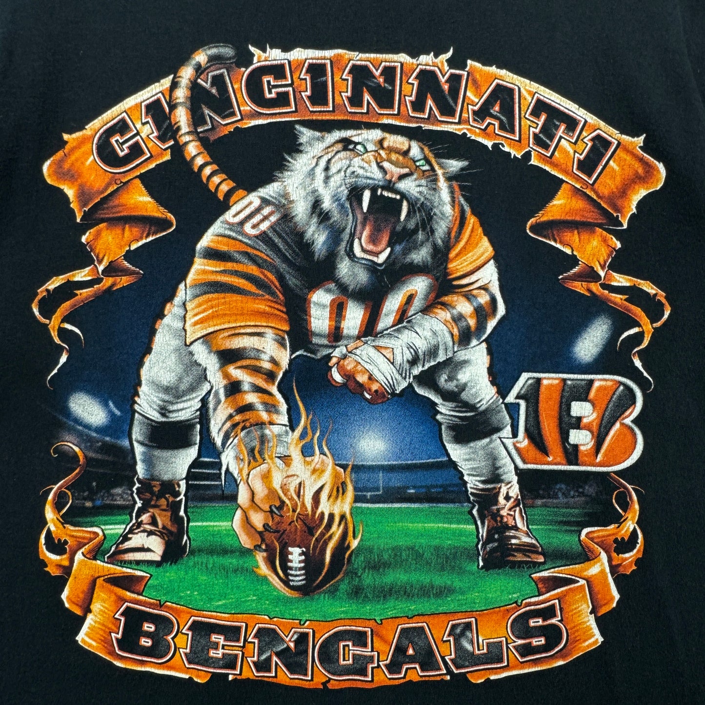 00s Black Cincinnati Bengals Shirt 4226