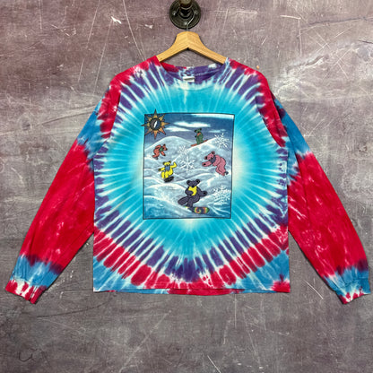 00s Tie Dye Grateful Dead Ski Shirt 3553