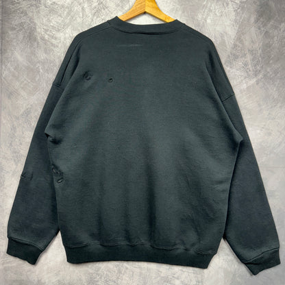 1991 Black Los Angeles Raiders Crewneck Swestshirt 4101