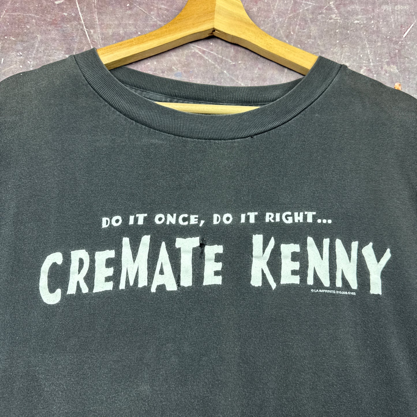 90s Black Cremate Kenny Shirt 3588