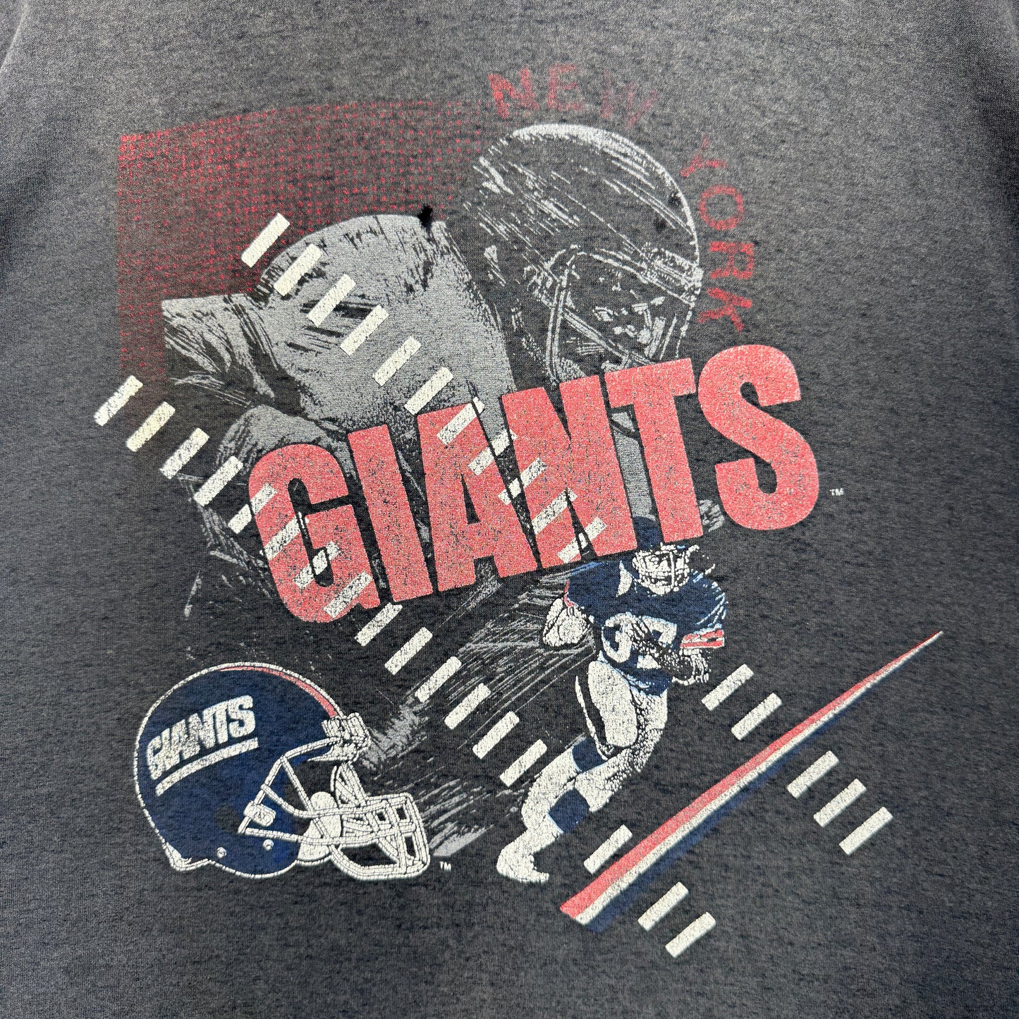 90s Faded Black New York Giants Shirt 4156