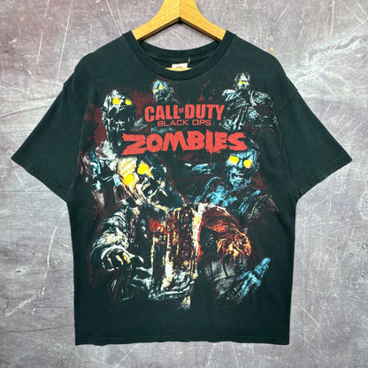 00s Black Call Of Duty Zombies Shirt 3419
