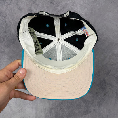 90s Black Jacksonville Jaguars Snapback Hat 6847