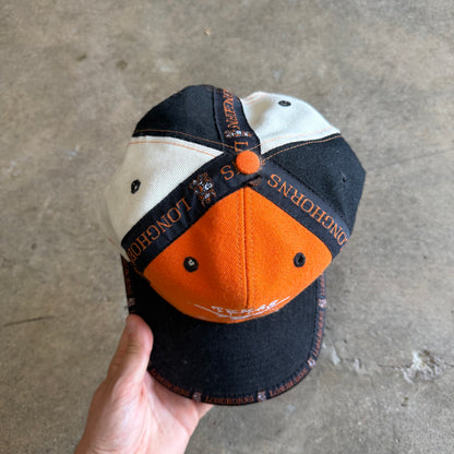 90s Orange Texas Longhorns Snapback Hat 5793
