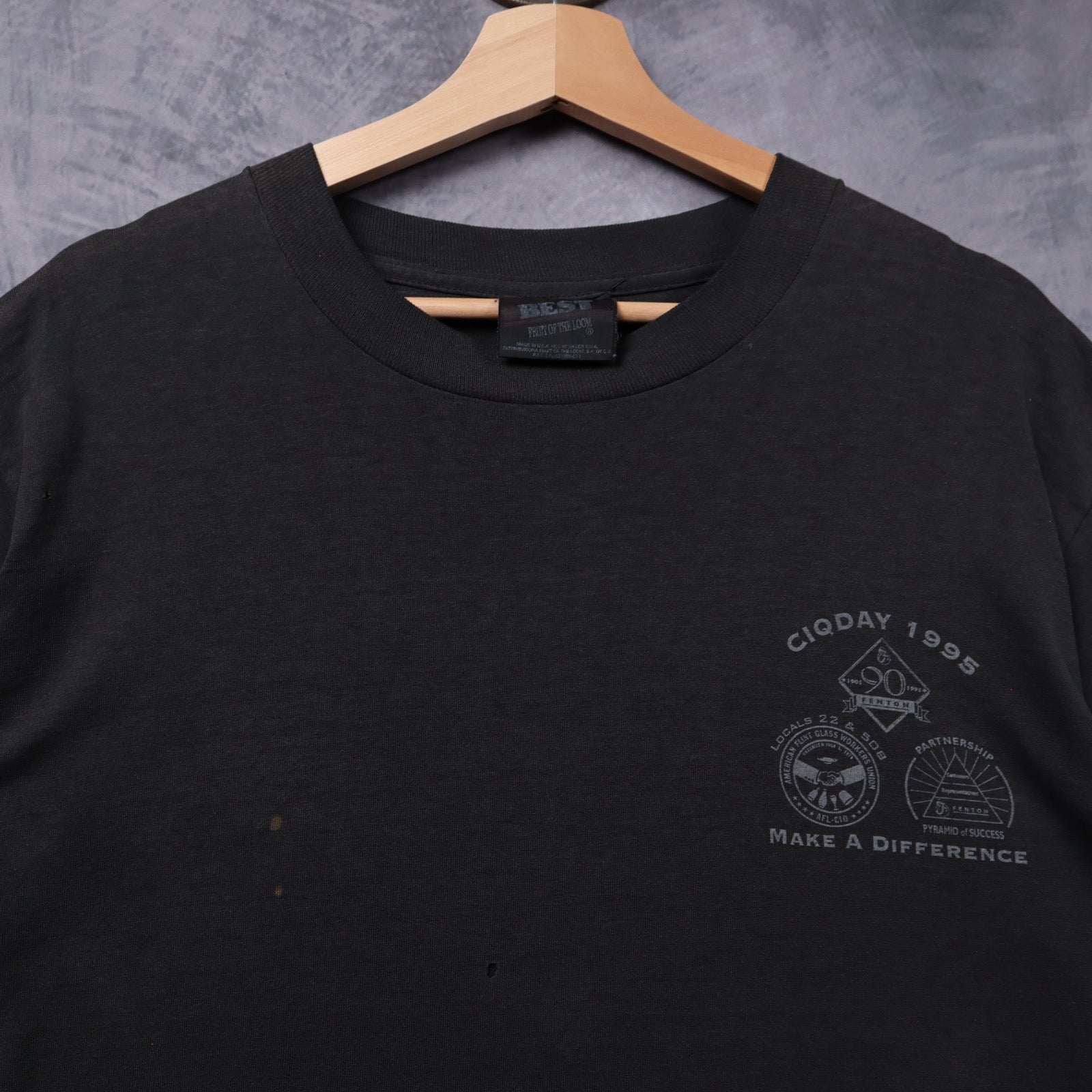 1995 Black Fenton Global Quality Shirt 5357