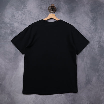 1990 Black Darwin Fish Evolution Shirt 5362