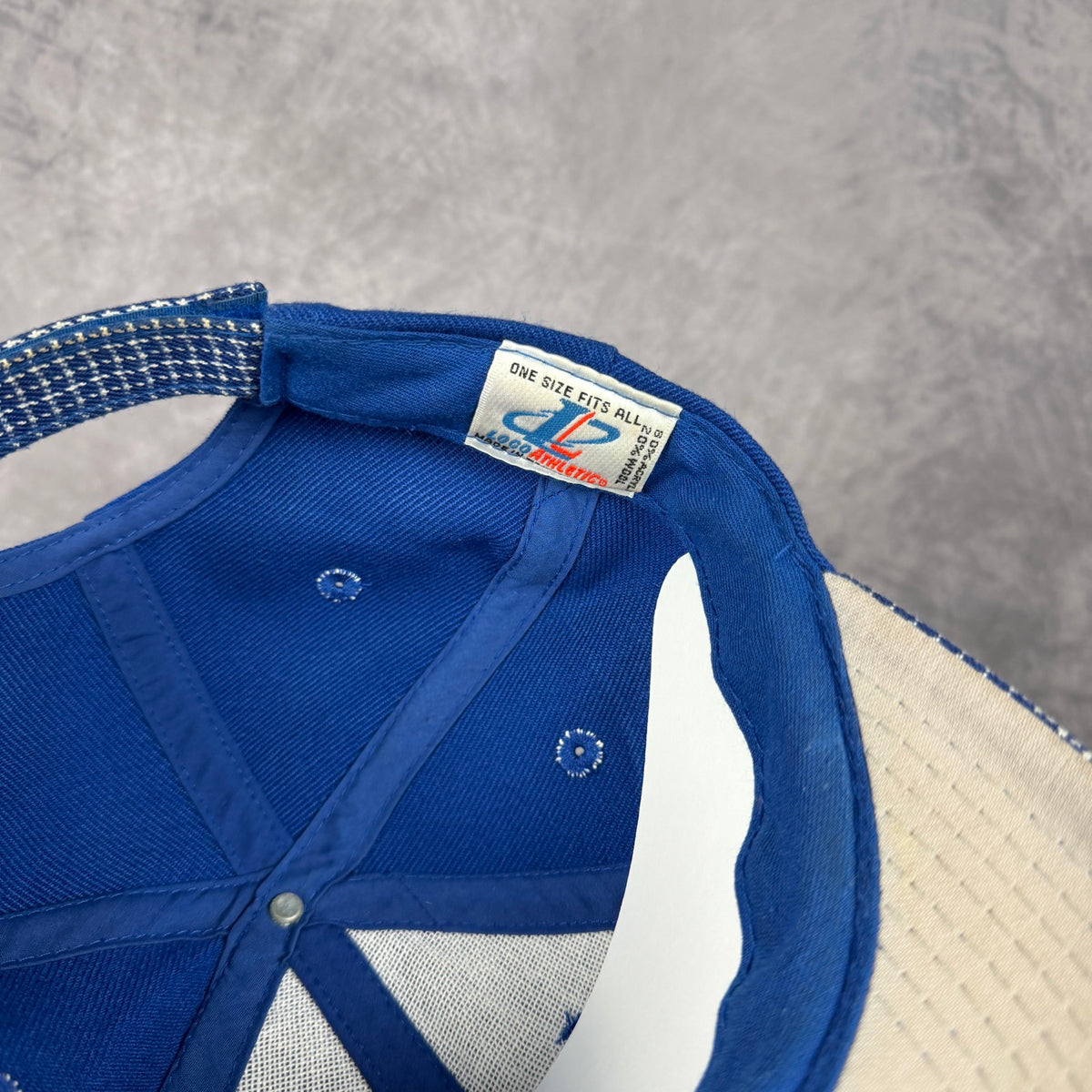 90s Blue Seattle Seahawks Logo Athletic NFL Pro Line Snapback Hat 6845