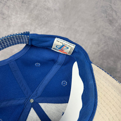 90s Blue Seattle Seahawks Logo Athletic NFL Pro Line Snapback Hat 6845