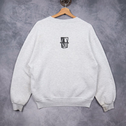 1996 Grey Texas Longhorns Inaugural Champs Crewneck Sweatshirt 5656