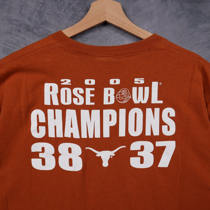 2005 Orange University Of Texas Rose Bowl Champions Shirt 5847