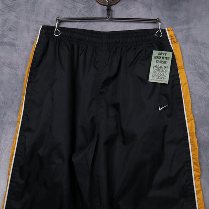 90s Black Nike Side Stripe Track Pants 5277
