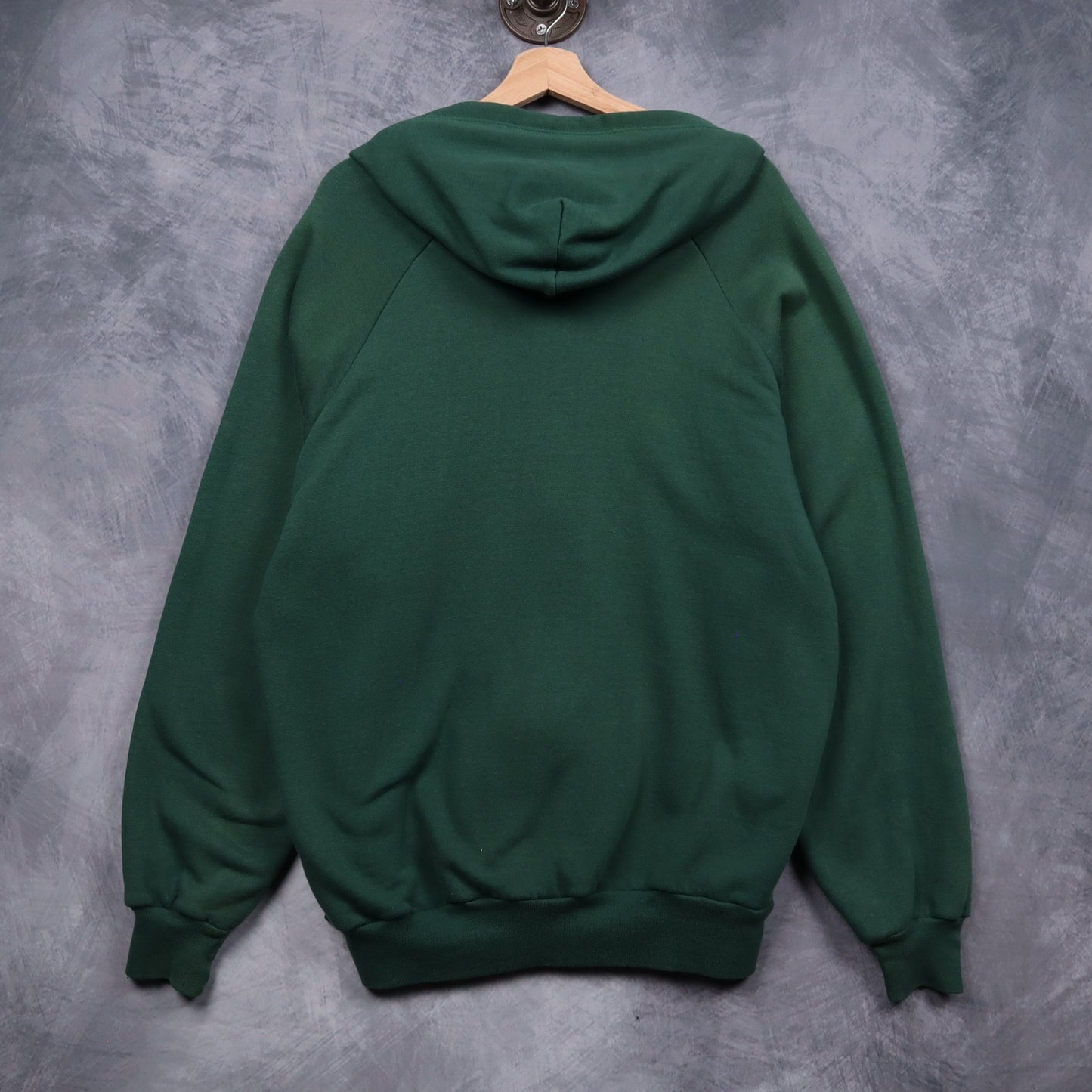 90s Green Jon Lauren Thermal Lined Zip Up Hoodie 5110