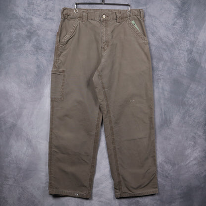 00s Brown Carhartt Carpenter Work Pants 5246