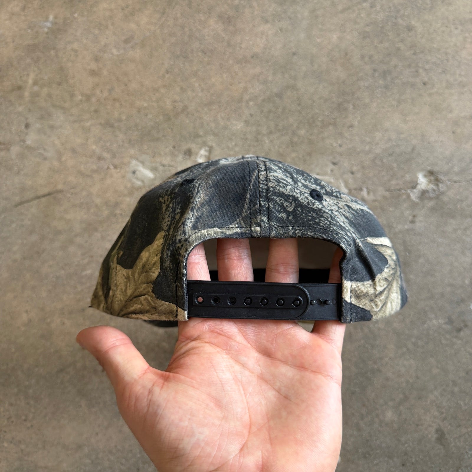 00s Mossy Oak Camo Texas Longhorns Snapback Hat 5805