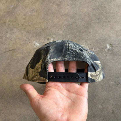 00s Mossy Oak Camo Texas Longhorns Snapback Hat 5805