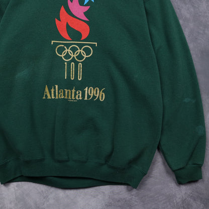 1996 Green Atlanta Olympics Crewneck 5153