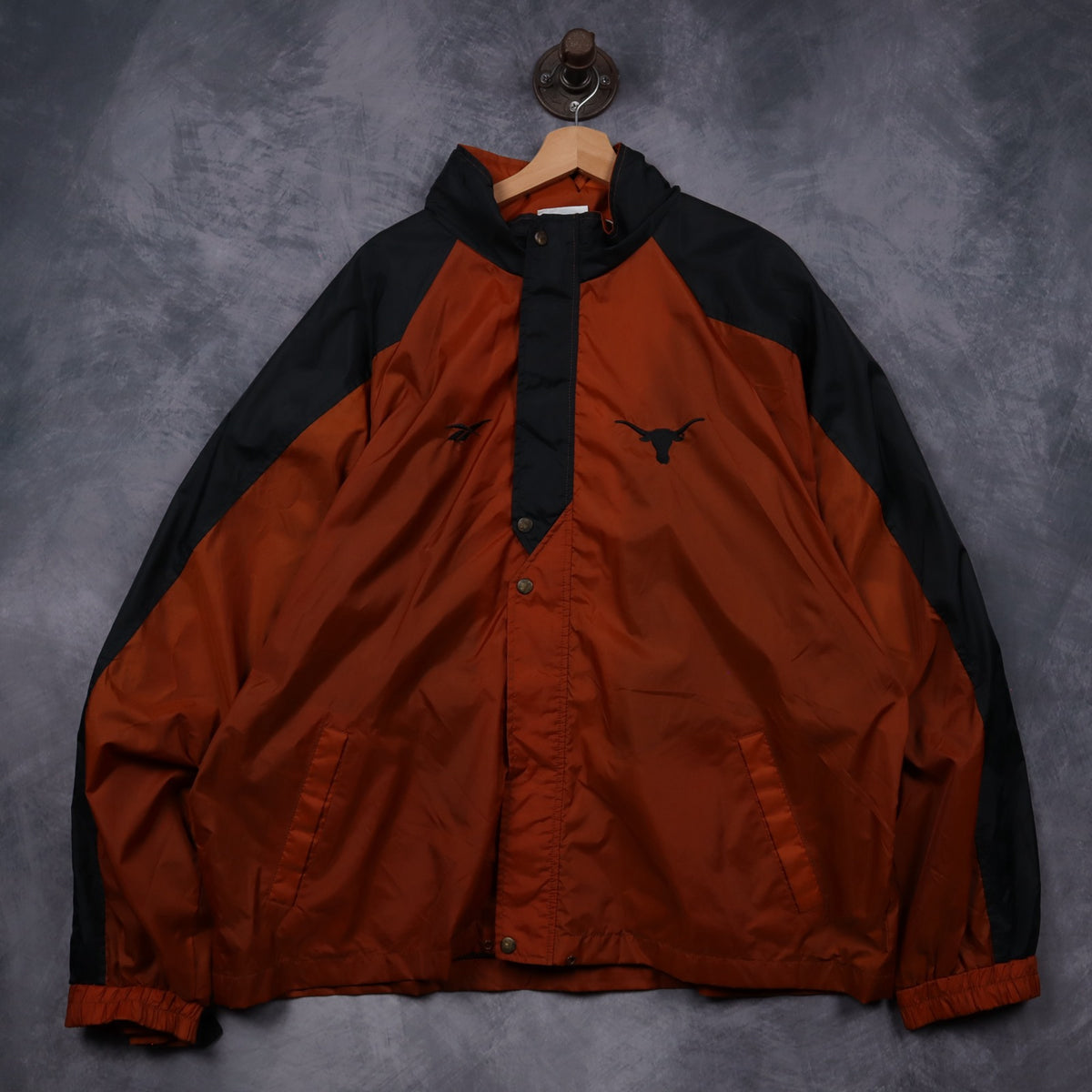 90s Burnt Orange Texas Longhorns Reebok Jacket 5943