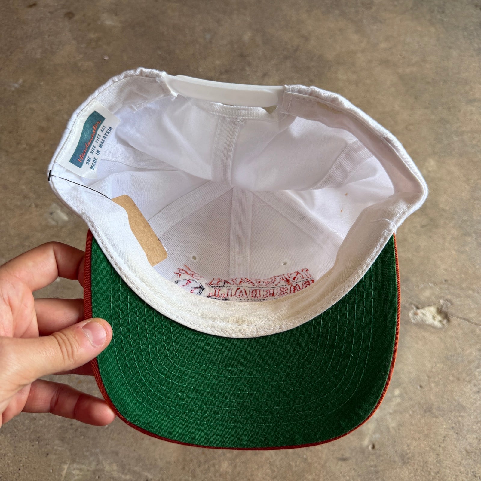 1994 White NCAA Baseball Championship Snapback Hat 5790