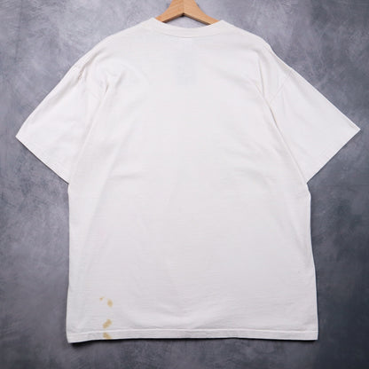 1995 White Carolina Tar Heels Crest Shirt 4684
