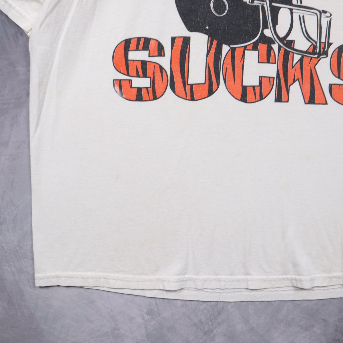 90s White Pittsburgh Sucks Cleveland Browns Shirt 6714