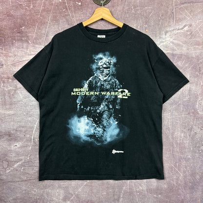 00s Black Call Of Duty Modern Warfare 2 Shirt 3434