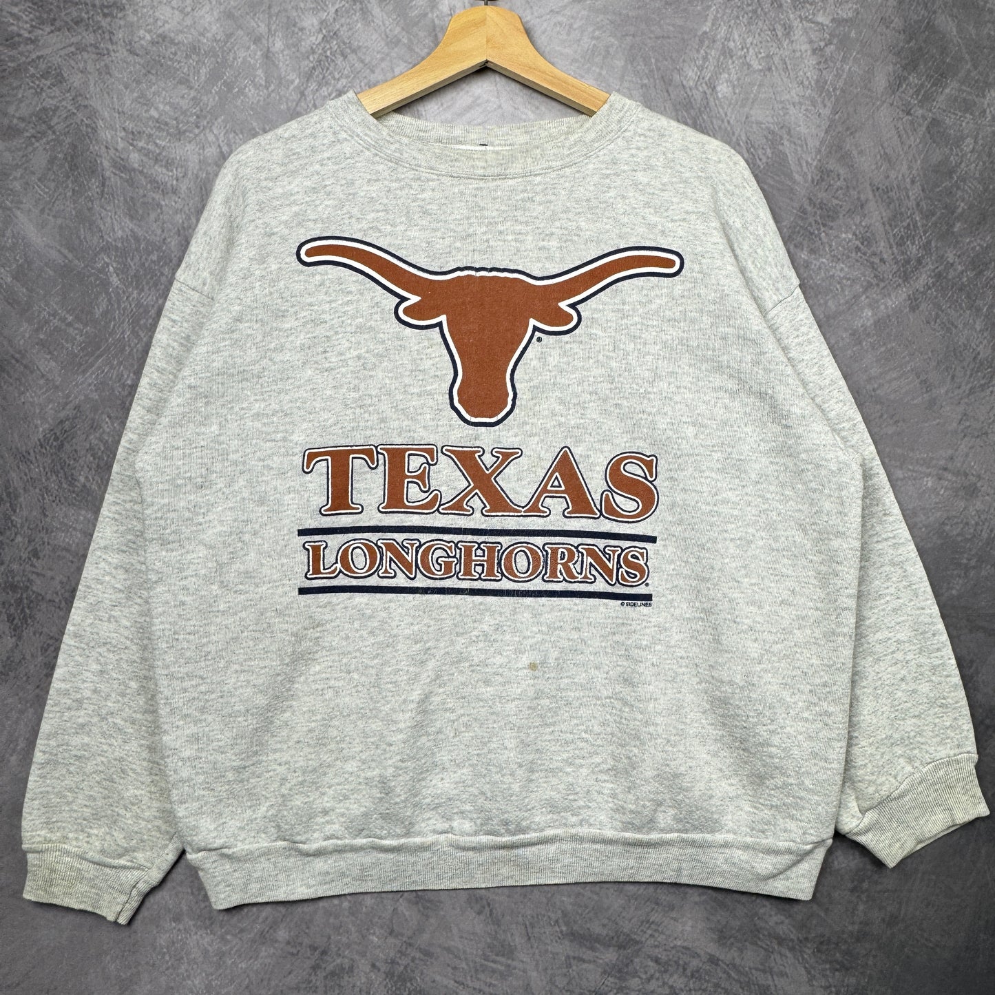 90s Grey Texas Longhorns Crewneck Sweatshirt 4364