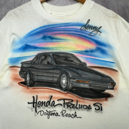 90s White Honda Prelude Si Airbrush Shirt 3928