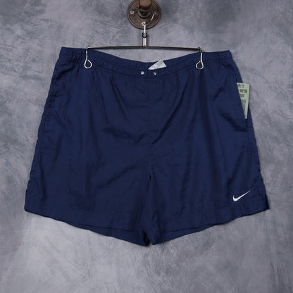 90s Navy Blue Nike Nylon Shorts 5205