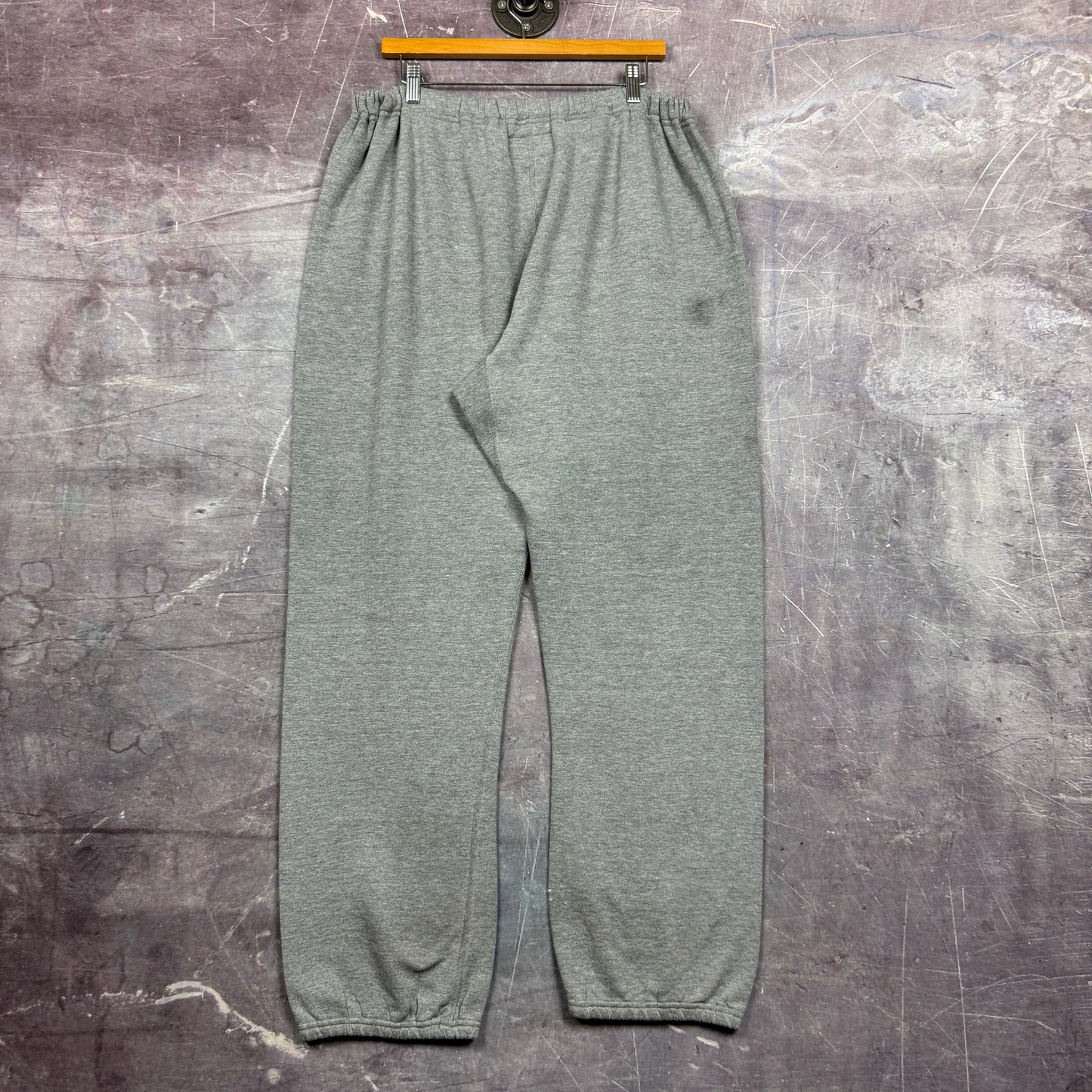 90s Heather Gray DHA Harvard Russell Athletic Jogger Baggy Sweatpants 36x31.5 2112