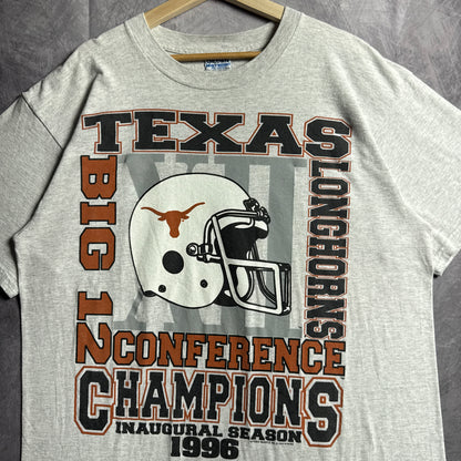 1996 Grey Texas Longhorns Big 12 Conference Champions Shirt 4562