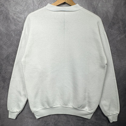 2000 White Rams Super Bowl Crewneck Sweatshirt 4142