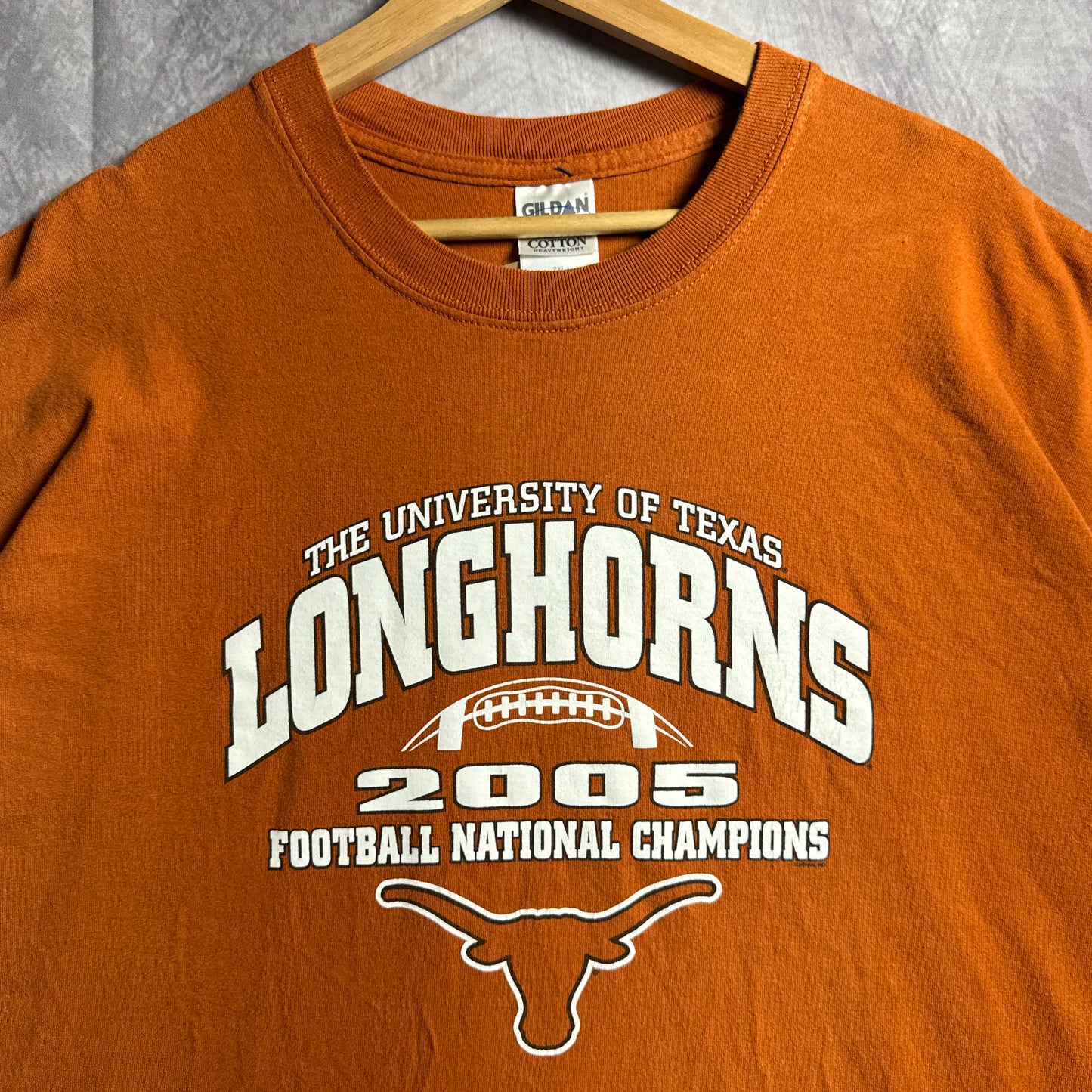 2005 Orange Texas Longhorns Rose Bowl Shirt 4482