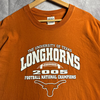 2005 Orange Texas Longhorns Rose Bowl Shirt 4482